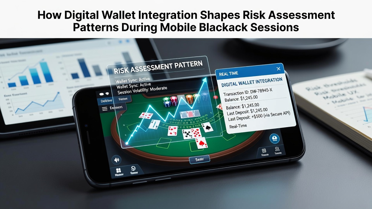 Digitale Wallet-Integration in mobilen Blackjack-Apps zeigt Echtzeit-Transaktionen und Risikoindikatoren