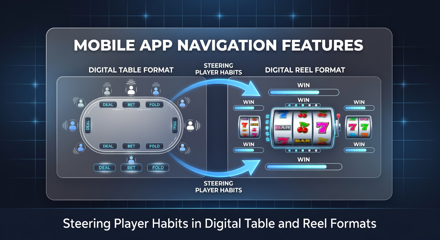 Mobile App Navigation Features in digitalen Tisch- und Slot-Spielen