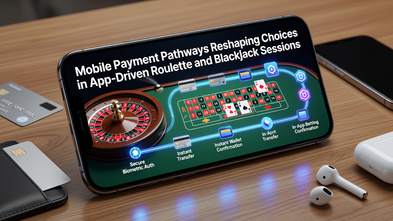 Zahlungsabwicklung in mobilen Blackjack und Roulette Apps
